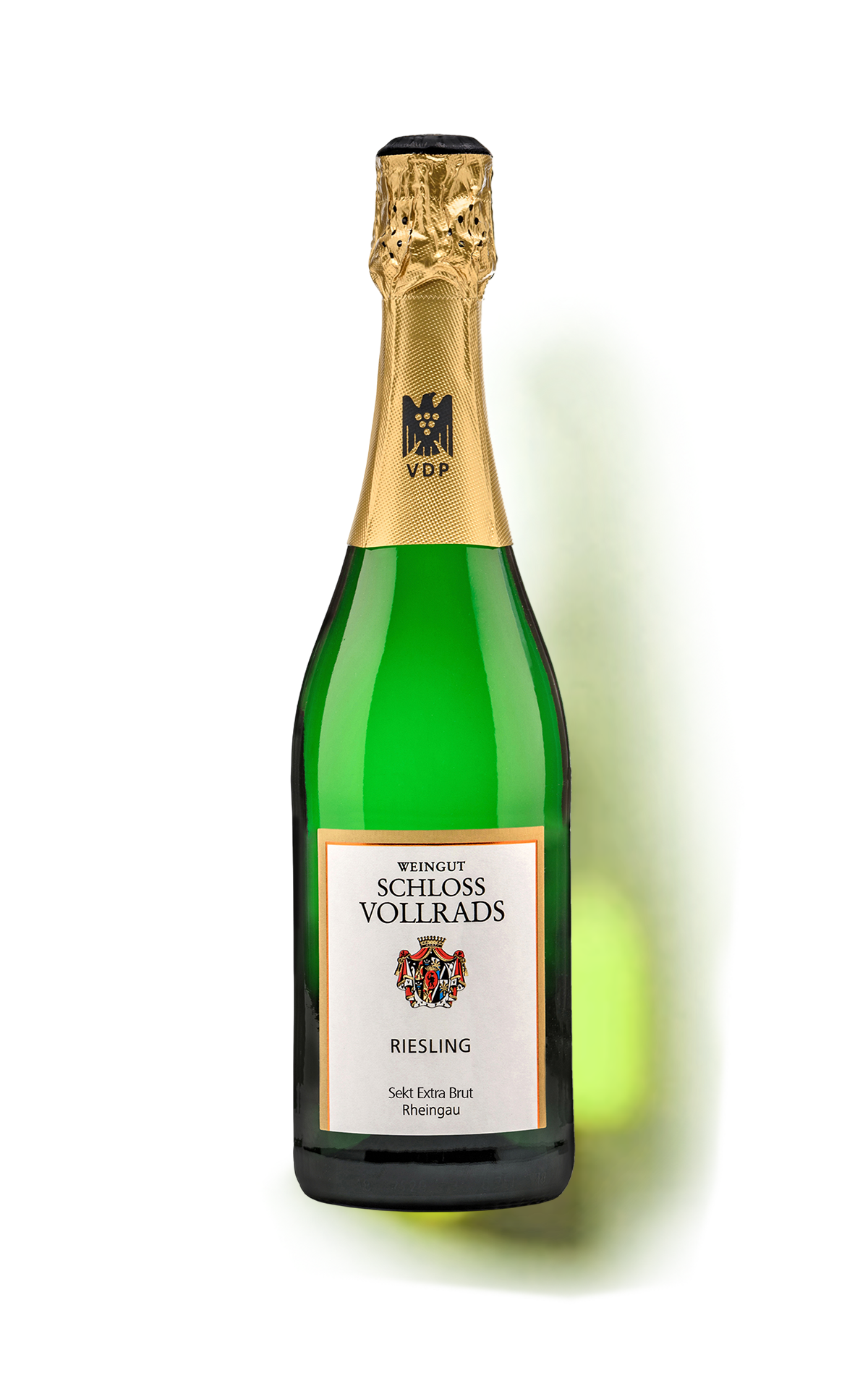 Schloss Vollrads Rheingau Riesling Sekt b.A. extra Brut